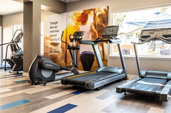 Cardio Machines In Gym at The Summit at Chino Hills, California, 91709